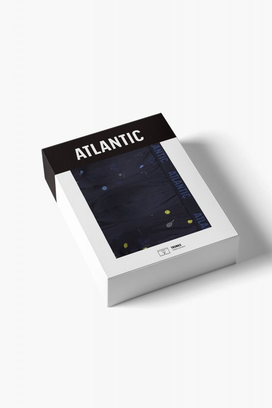 Atlantic Bokserki 050 3-pak gra/gra/gra