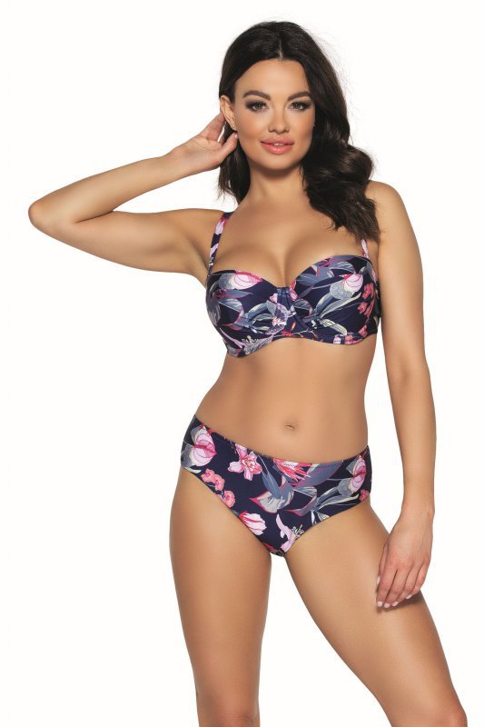 Ava Figi kąpielowe 167/12 Navy flowers