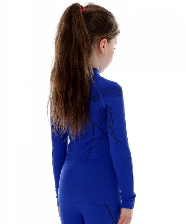 Brubeck Bluza Thermo LS13650 kobaltowa