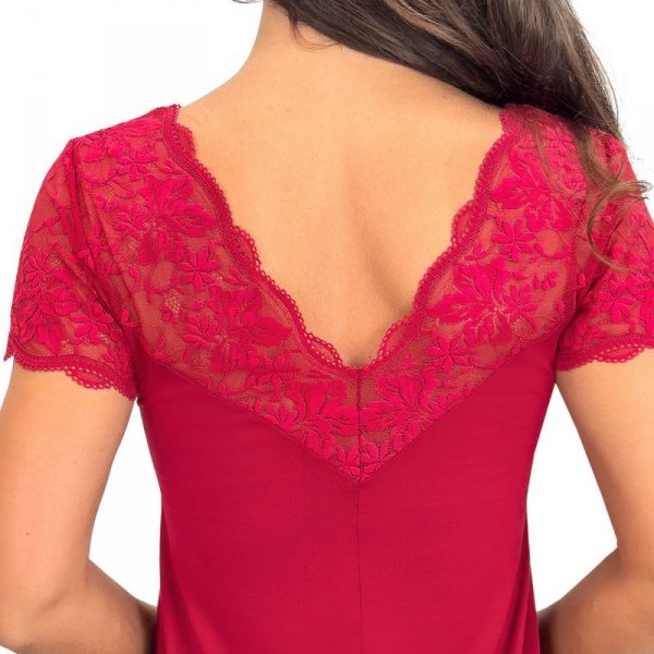 Donna Koszula nocna Sonia bordowa