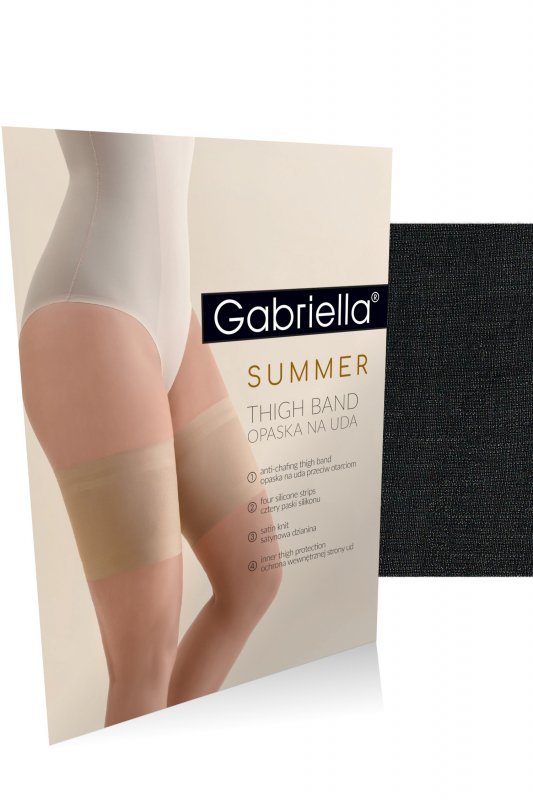 Gabriella Opaska na uda Satine 510 czarna