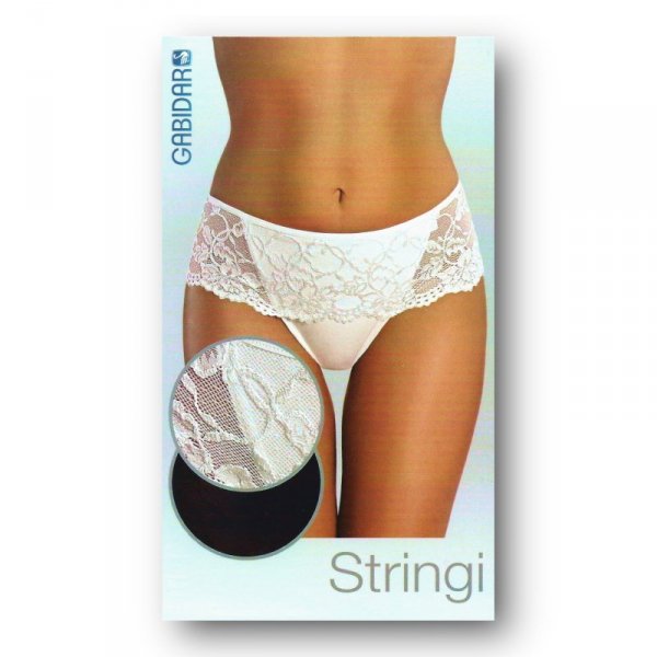 Gabidar Figi stringi 039 czarne