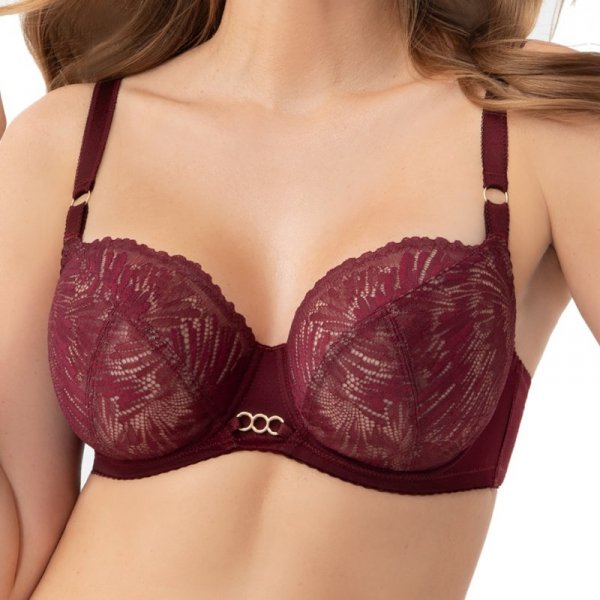 Gorsenia Biustonosz soft Mila 956 bordowy