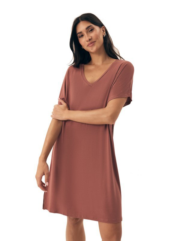 Esotiq-Henderson Koszula nocna Noves 43041 mauve