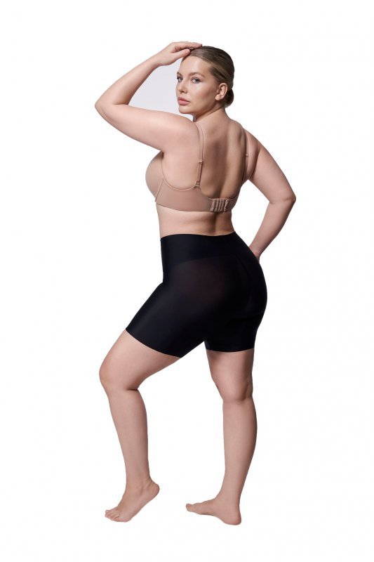 Julimex Bermudy slim 574 czarne plus