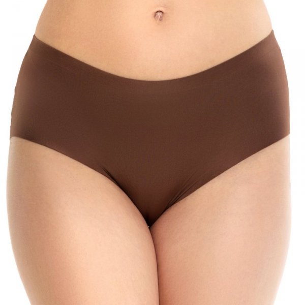 Julimex Figi Chocolate midi brązowe