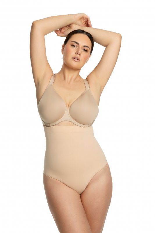 Julimex Figi wysoka talia Seamless 441 beżowe