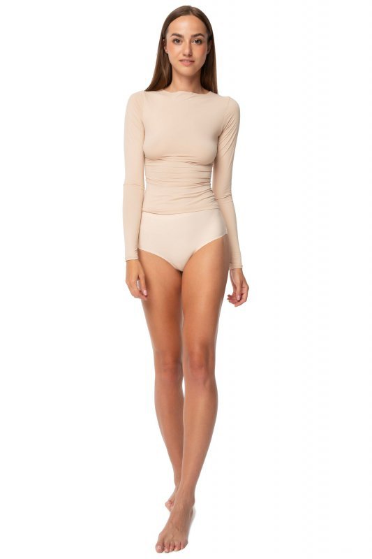 Julimex Koszulka Simple longsleeve nude