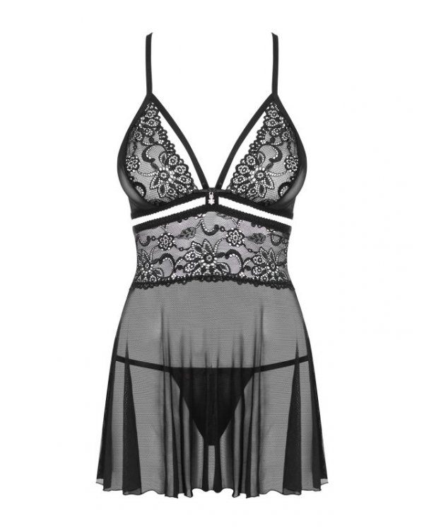 Obsessive Obsessive Babydoll i stringi 838-BAB-1
