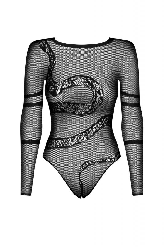 Obsessive Body otwarte B137 czarne