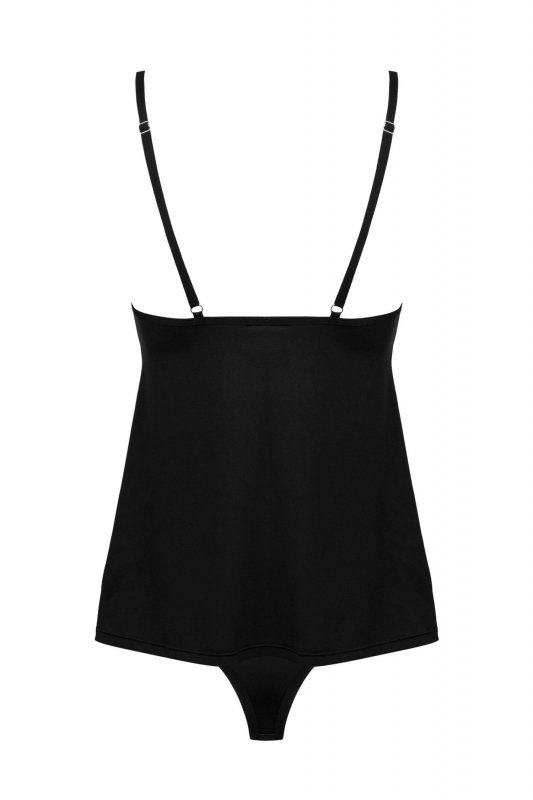 Obsessive Top i figi Bella Rou czarne