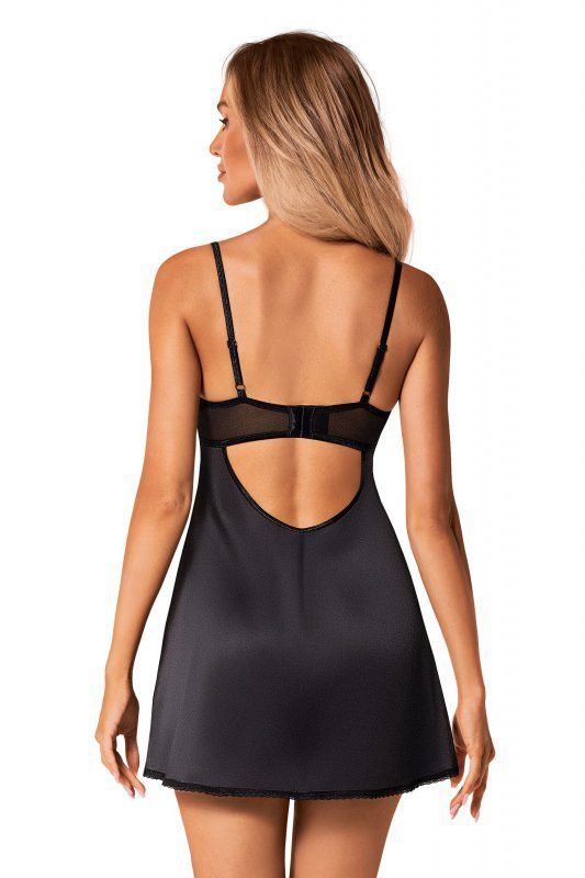 Obsessive Koszulka i stringi Serena Love czarna