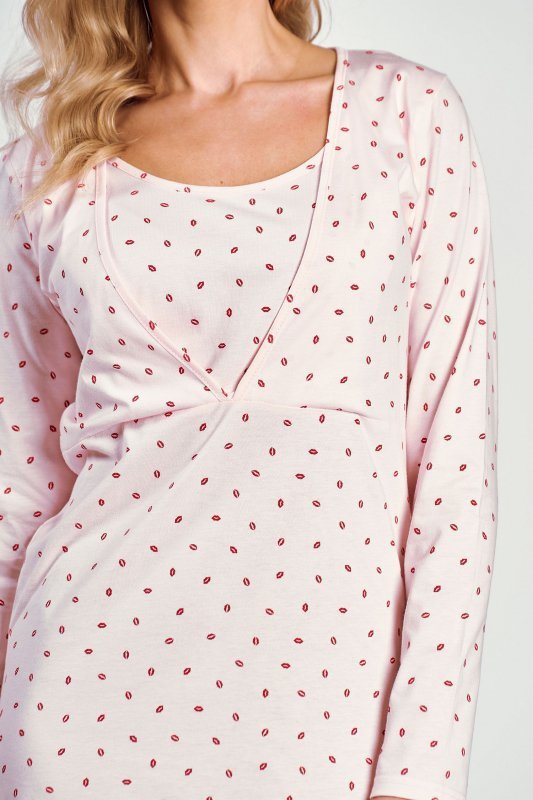 Taro Koszula nocna 3216 01 różowa