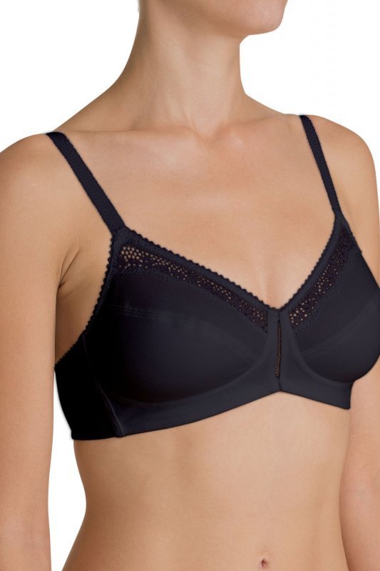 Triumph Biustonosz Cotton Beauty N czarny