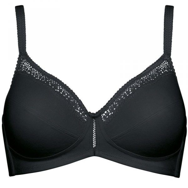 Triumph Biustonosz Cotton Beauty N czarny