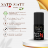 Satin Matt Top No Wipe 6ml HEMA FREE Paula Ross