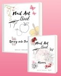 Buch ( Angebot 1 + 1 ) Nail Art Book Spring into Summer + Flowers 192zł