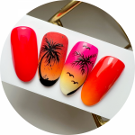 MINIKURSE - Palmen Black