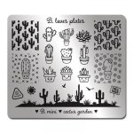 Stamping Schablone B.mini Cactus Garden