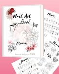 E-Book zum Ausdrucken Nail Art Book Flowers 6 Seiten (über 150 Designs) 97 PLN