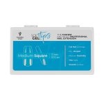 SOFT GEL Medium Square TIPS  500st