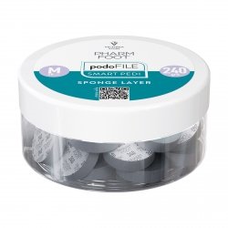 SMART PEDI Schleifpads SPONGE LAYER 25 St, M #240