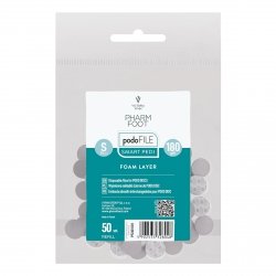 SMART PEDI FOAM LAYER REFILL Schleifpads, 50 St, S #180