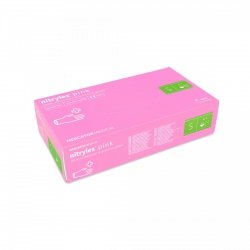 Nitryl-Handschuhe PINK Gr. S