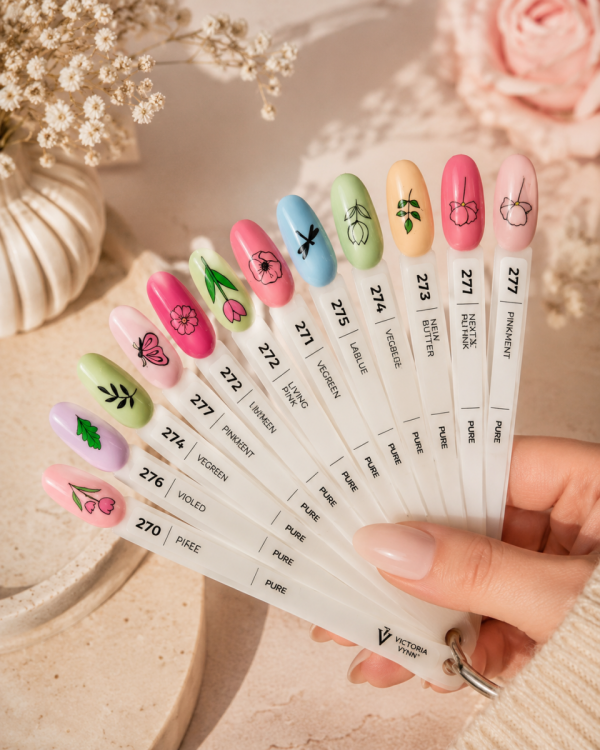 Buch Nail Art Book Flowers 6 Seiten (über 150 Designs) 119 PLN