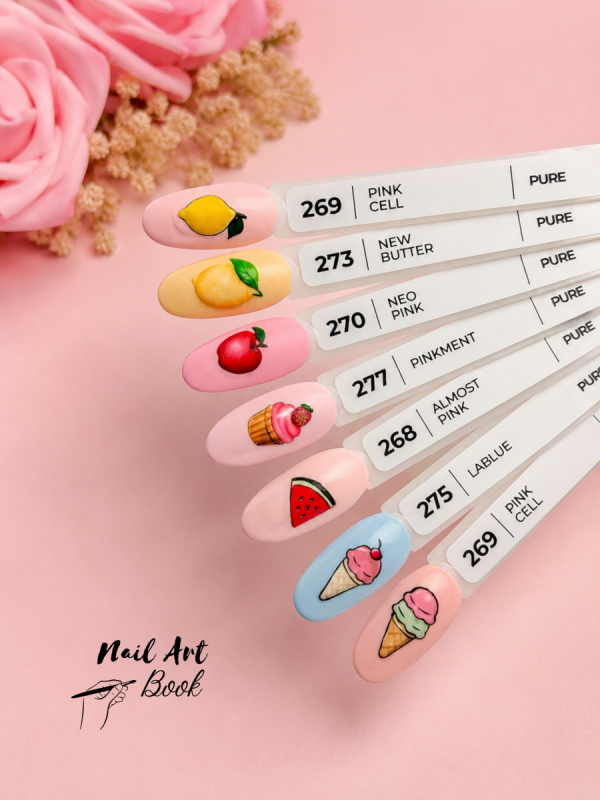 Buch Nail Art Book Spring into Summer 10 Seiten (über 400 Designs) 119 PLN