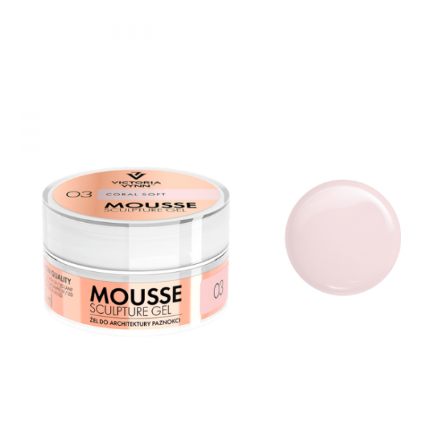   MOUSSE SCULPTURE GEL Coral Soft 03 - 15ml