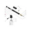 Pistolet z lancą do opryskiwacza - 600 INOX 030