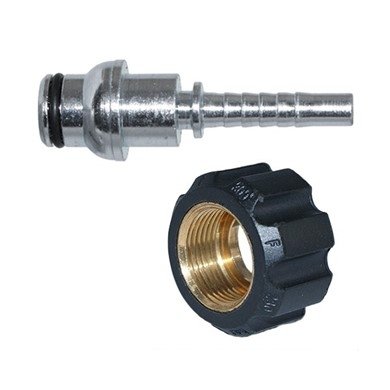 Końcówka DN10 M22 F - &quot;K&quot; krótka