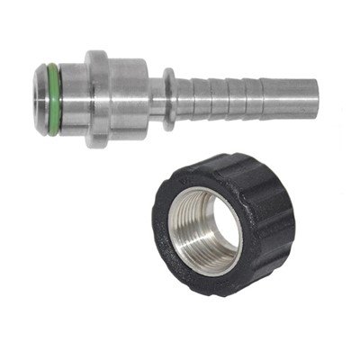Końcówka DN8 M22 F - &quot;K&quot; krótka INOX