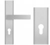 StalProdukt Drzwi Zewnętrzne Stalowe 55 mm grubości Wzór T21 Antracyt Struktura