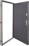 WIKĘD Drzwi Zewnętrzne EXPERT 64 mm grubości Wzór 37 Antracyt