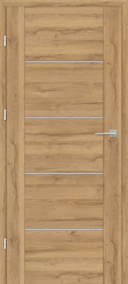 Laurencja-1  70&quot;- 80&quot; Drzwi wewnętrzne. Drzwi do pokoju. Drzwi do łazienki. Kolor dąb naturalny premium.
