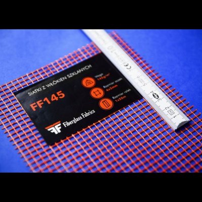 Siatka elewacyjna 145g 50 m2 PREMIUM Fiberglass