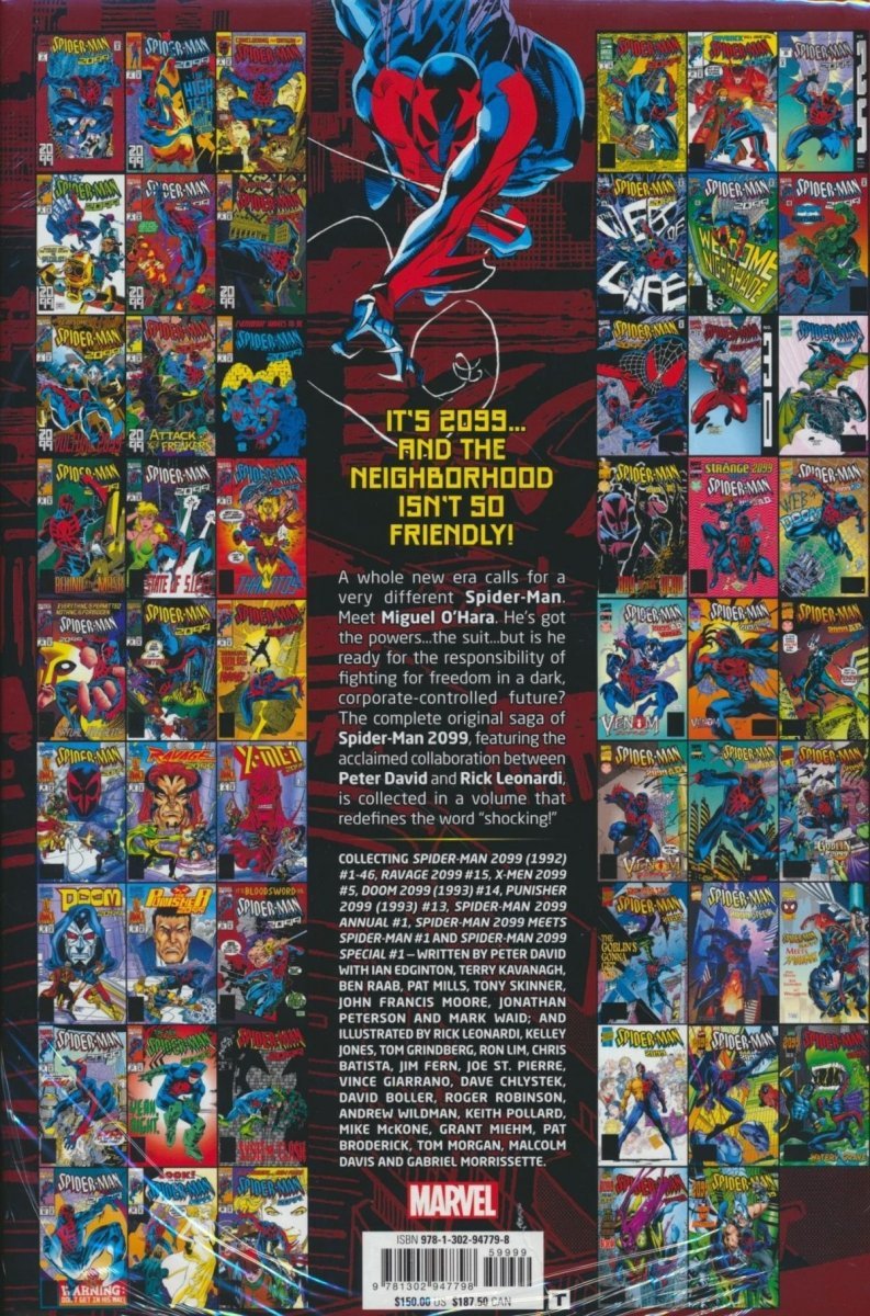 SPIDER-MAN 2099 OMNIBUS VOL 01 HC [STANDARD] [9781302947798