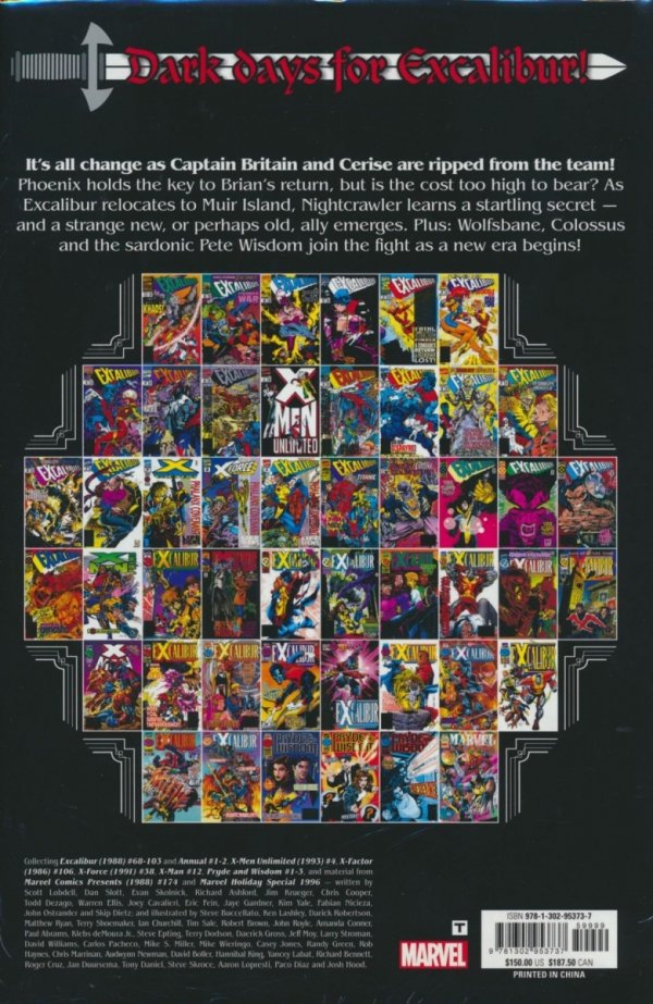 EXCALIBUR OMNIBUS VOL 03 [STANDARD] [9781302953737] **PROMOCJA TOMY**