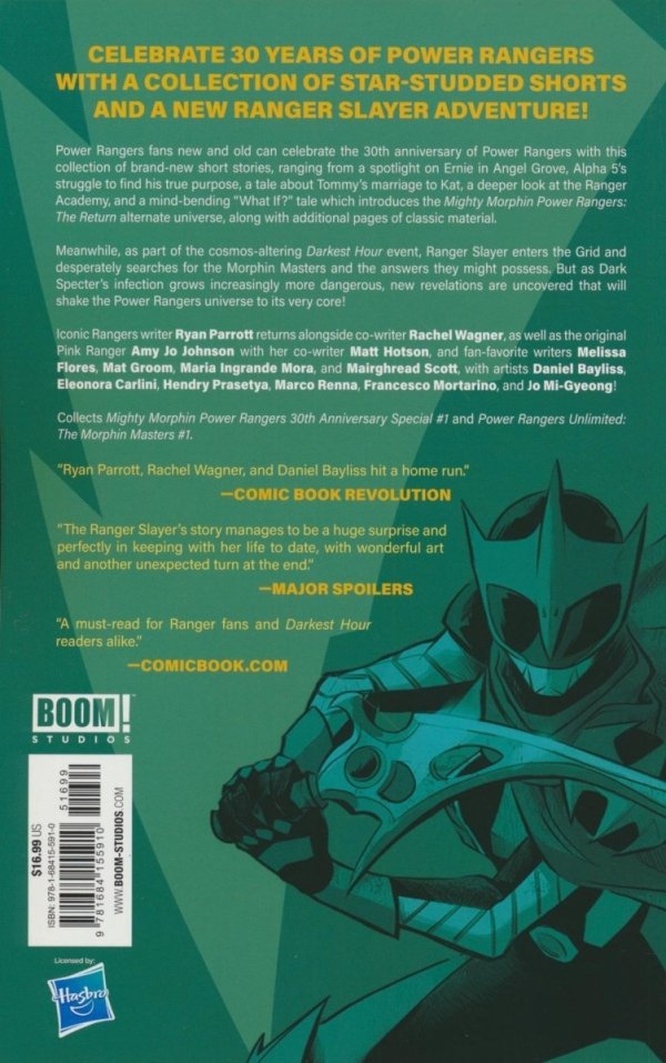 POWER RANGERS UNLIMITED FOREVER RANGERS TP [9781684155910]