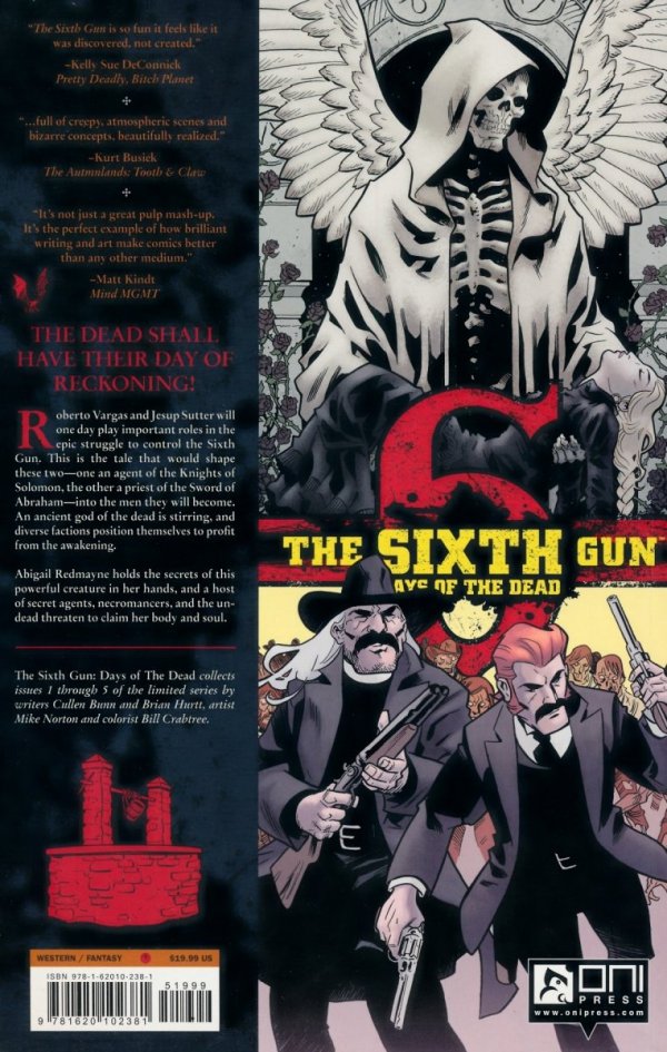 SIXTH GUN DAYS OF THE DEAD TP [9781620102381]