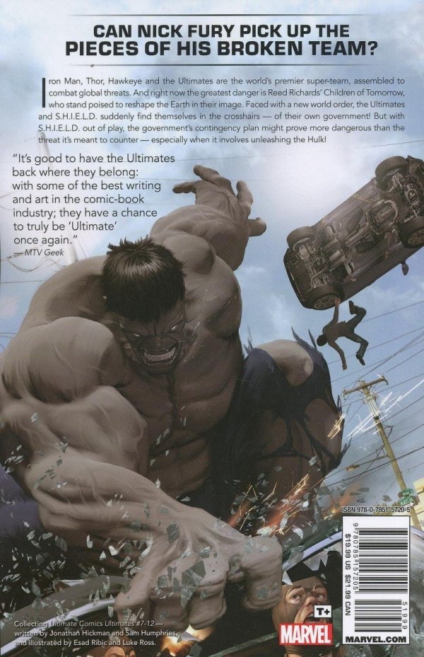 ULTIMATE COMICS ULTIMATES BY JONATHAN HICKMAN VOL 02 TP [9780785157205] **OFERTA SPECJALNA**