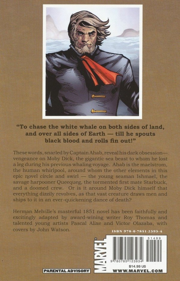 MARVEL ILLUSTRATED MOBY DICK TP [9780785123934] **promocja TOMY**