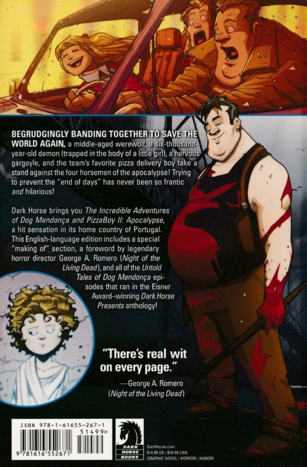 INCREDIBLE ADVENTURES OF DOG MENDONCA AND PIZZABOY VOL 02 APOCALYPSE TP [9781616552671] **promocja TOMY**