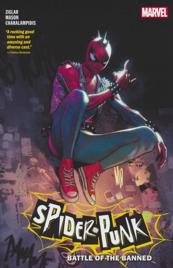 SPIDER-PUNK BATTLE OF THE BANNED TP [9781302934620]