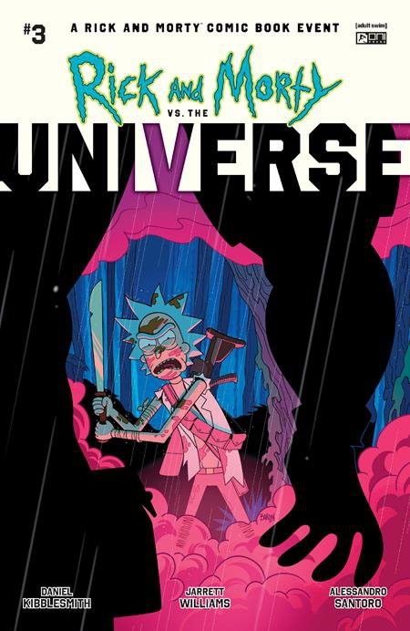 RICK AND MORTY VS THE UNIVERSE #3 CVR A DAVE BARDIN [64985600845900311]