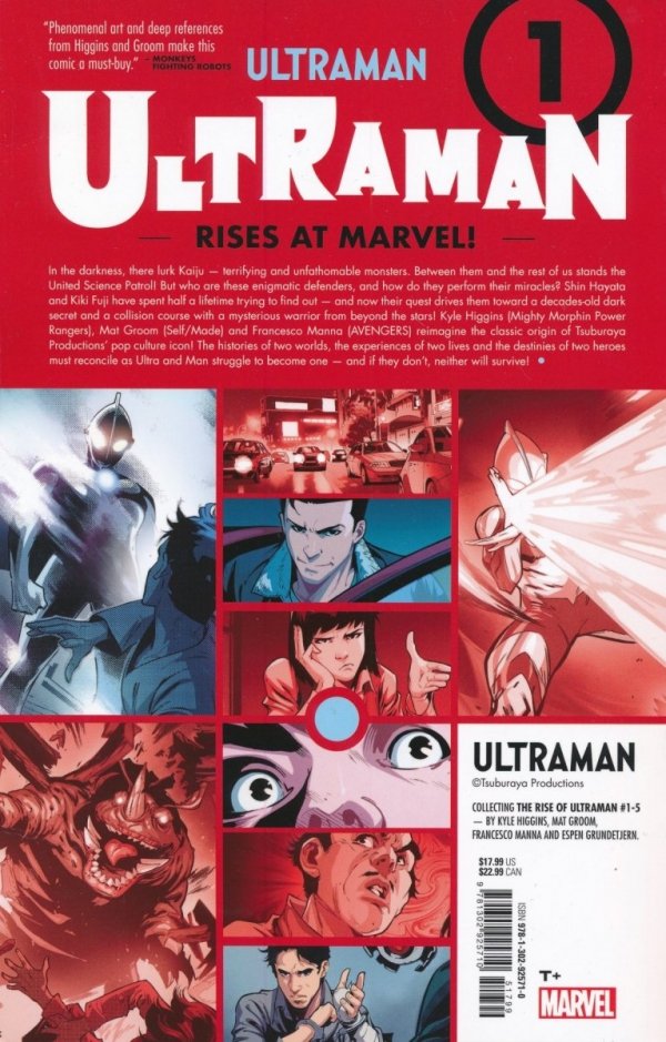 ULTRAMAN VOL 01 THE RISE OF ULTRAMAN TP [9781302925710]
