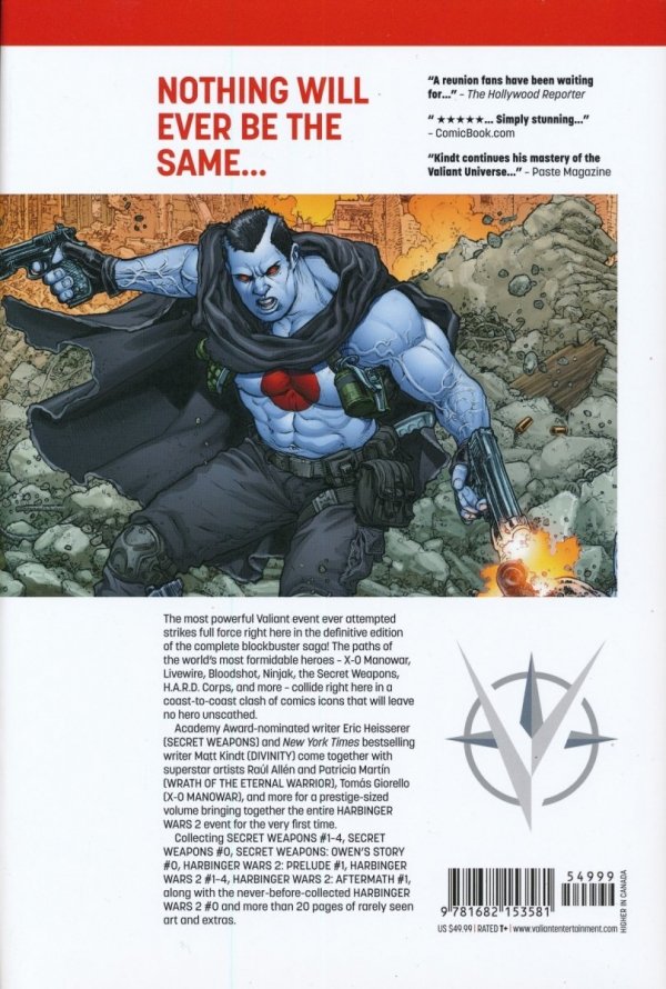 HARBINGER WARS 2 DELUXE EDITION HC [9781682153581] **promocja TOMY**