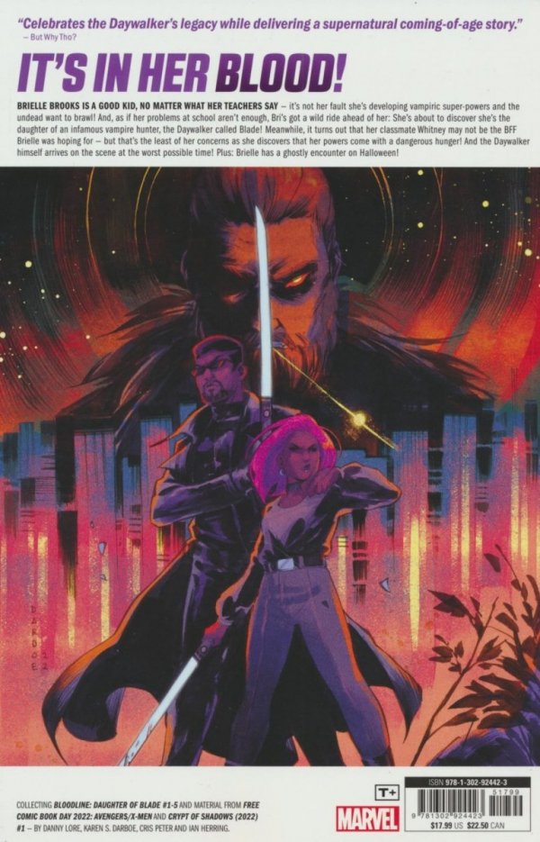 BLOODLINE DAUGHTER OF BLADE TP [9781302924423] **promocja STOCK SALE**